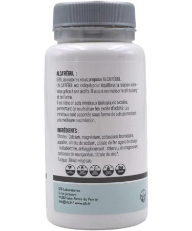 SFB Laboratoires - Alca'r gul - Acido-Basic Balance - 60 vegetable capsules - Buy Online on GoSupps.com
