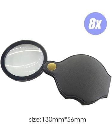 6X/8X/10X Mini Pocket Folding Magnifier Jewelry Magnifying Glass HD Eye Glass Loupe Glass Lens Portable Magnifier (Size : 8X) Atmosphere - Buy Online on GoSupps.com