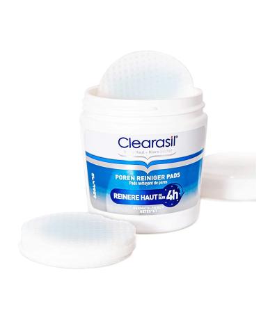 Clearasil Pore Cleanser Pads - Anti Pimple & Blackhead Treatment - 6 x 65 Pads for Clear Skin - Fast International Shipping - Buy Online on GoSupps.com