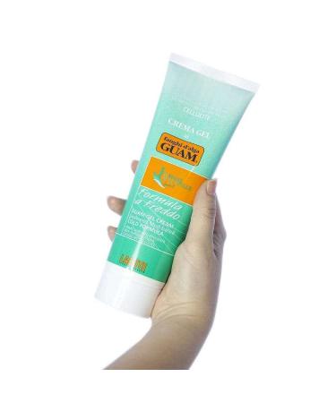 Guam Cooling Anti Cellulite Cream for Thighs & Legs - Natural Skin Firming Treatment with Menthol & Seaweed Best for Body Wraps 8.4 OZ - Buy Online on GoSupps.com