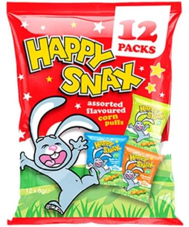 Happy Snax Thingies Family Multipack Chips Bags - 2 x Mixed Corn Snacks Chips Bags - Buy Online on GoSupps.com