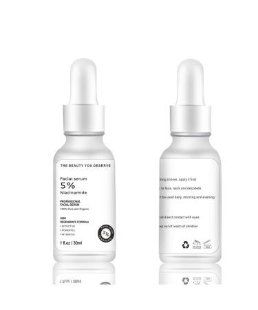 Buy Niacinamide Serum for Face - 5% Niacinamide Hyaluronic Acid & Peppermint - Anti-Aging Hydrating Moisturizing - 1oz | Worldwide Shipping - Buy Online on GoSupps.com