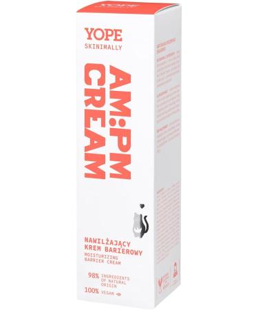 YOPE Natural Face Cream | 98% Natural Ingredients | Soothing | Hydrating | Yope Skinimally Face Cream 50 ml - Buy Online on GoSupps.com