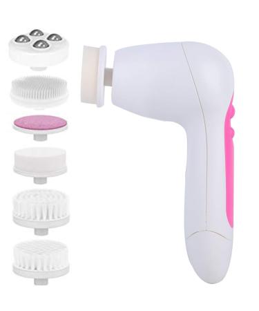 Cleaning Brush 5-in-1 Multifunctional Instrument for Electrical Facial Cleansing Skin Beauty Tool Blackhead Cleansing Facial Pore Cleanser