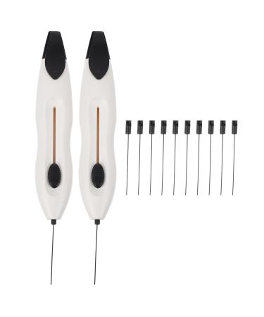 Healifty 12pcs Diabetic Monofilament Tester Pen Foot Probe Nerve Skin Contact Needle Diagnostic Tools 10g