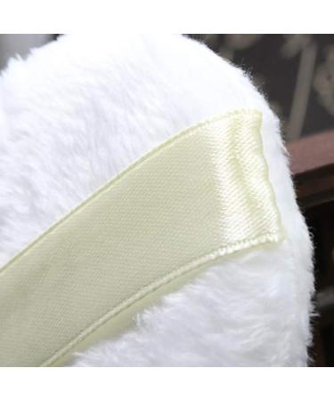 Lurrose White Soft Plush Powder Puff - Fluffy 3 Pack for Body & Face Makeup Application - Buy Online on GoSupps.com