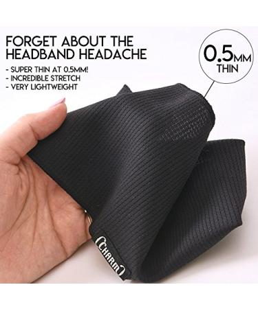 CHARM Casualbox Sport Headband - Moisture Absorbent Yoga Hairband | Sweatband in Blue for Active Lifestyle - Buy Online on GoSupps.com