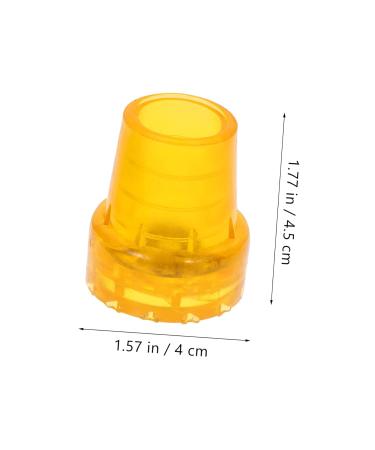 Healeved 6 Anti-Slip Pads for Crutches & Walking Sticks | Durable Trekking Stock Caps | Blushed Wooden Rubber Tips - Buy Online on GoSupps.com