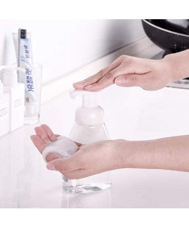 6-Pack 10oz Foaming Soap Dispenser Set - Refillable Eco-Friendly Pump Bottles for Kitchen and Bathroom Sinks - Buy Online on GoSupps.com
