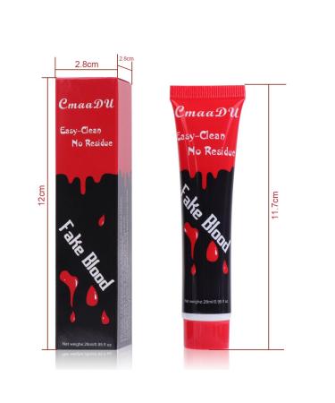 Fake Blood Body Paint - Ideal for Festivals Stage Costumes Cosplay & Halloween Decorations - International Shipping Available - Buy Online on GoSupps.com