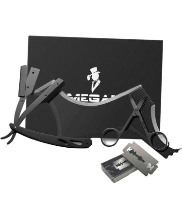 Premium Stainless Steel Razor Scissors for Beard Shaping | Healeeved Hairdresser Tool for Precision Grooming - Buy Online on GoSupps.com