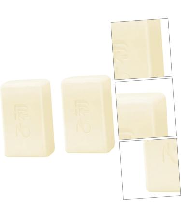 TOYANDONA Baby Soap 4 Pcs Laundry Soap Laundry Washing Soap Dry Laundry Bar Laundry Solid Soap Wash Clothes Soap Bar Washing Soap Bar Infant Soap Plastic Stain Remover Baby Clean Beigex2pcs 10X5cmx2pcs - Buy Online on GoSupps.com