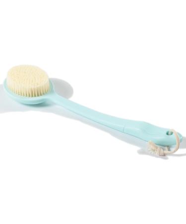Long Handle Bath Brush for Dry Skin - Wholesome Beauty Body Brush for Men and Women (Blue) - Buy Online on GoSupps.com