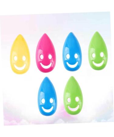 Cabilock 12-Pack Dustproof Toothbrush Covers & Holders - Wall-Mounted Ventilated Caps with Child Smile Design - Perfect for International Shipping - Buy Online on GoSupps.com