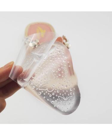 3 Pairs Butterfly Silicone Gel Thong Protectors - Toe Protectors for Sandals - Pain Relief Inserts - Non-Slip Cushions - Buy Online on GoSupps.com
