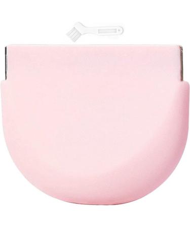 Sanfly Silicone Retainer Case - Hygienic Dual-Use Teeth & Mouth Etui for Invisible Braces - Pink - Buy Online on GoSupps.com