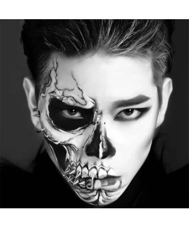 Go Ho Cream-Blendable Black Face Paint Stick (1.06 Oz) - Halloween & Cosplay Makeup for Adults & Children - Waterproof SFX Makeup Stick - Buy Online on GoSupps.com