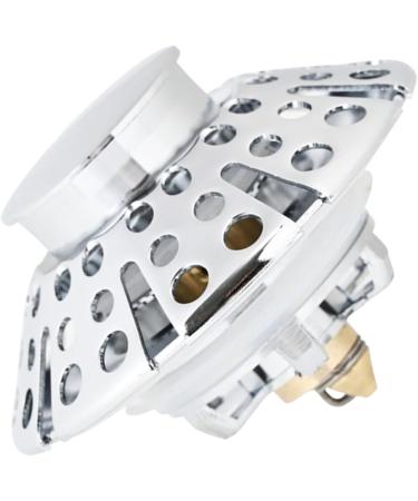 Versatile Sink Stopper Tub Drain Cover Convenient Bathroom Sink Drain Stopper Metal Perfect for Any Bathroom Sink Plug - Buy Online on GoSupps.com