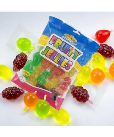 Fruity Jellies Pops Halal Candy Sweets 300g (15 pcs) - TikTok Trending Challenge - Buy Online on GoSupps.com