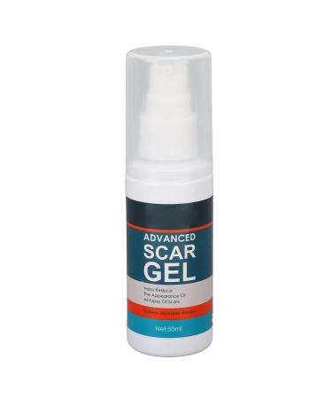 Scar Cream 50ml: Greasy-Free & Fast Absorbing Scar Repair Gel for Old & New Scars, Stretch Marks & Wrinkles - Mild & Soothing Formula - Buy Online on GoSupps.com