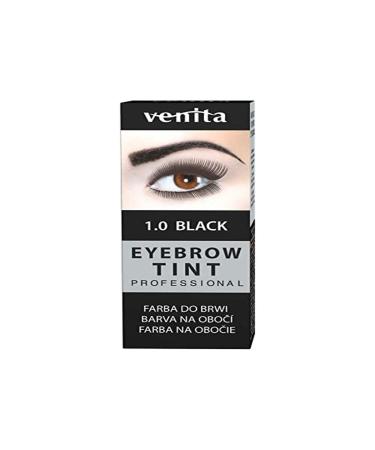 Venita Professional Eyebrow Tint 1.0 Black 15 ml