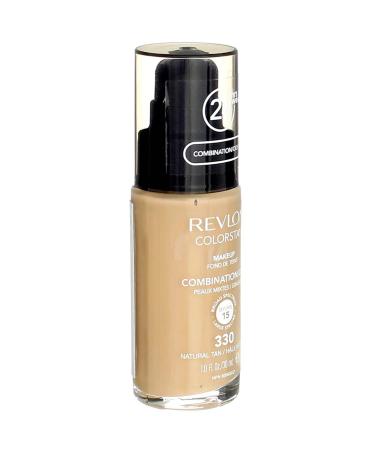 Revlon Colorstay Makeup for CombinationOily Skin - 330 Natural Tan (1 fl oz) - Buy Online on GoSupps.com