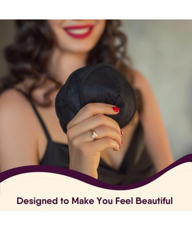 Organic Bamboo Nursing Breast Pads - 10 Washable Pads with Wash&Storage Bags - Reusable Nipplecovers for Breastfeeding - NatureBond - Buy Online on GoSupps.com