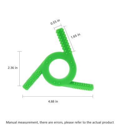 Sensory Chewing Tool Bite Ring for Babies - Ideal Autism Toy & Dental Aid for ADHD & Sensory Processing Disorder - Green - Buy Online on GoSupps.com