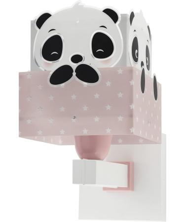 Dalber Children's Wall Lamp - Panda Pink Cloud Design | E27 Light for Kids' Rooms - Buy Online on GoSupps.com