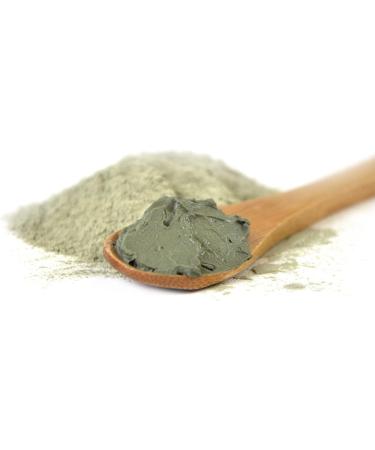 Green Clay Illite - Surfine Powder - 300 g - Raw Clay 100% Natural Premium Quality - For Home Cosmetics - Buy Online on GoSupps.com