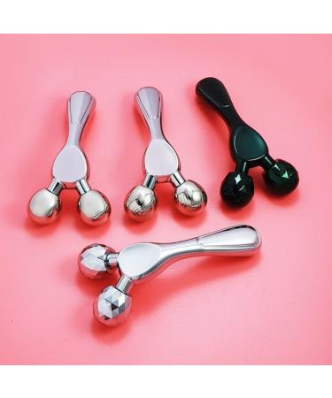 Buy Stainless Steel Metal Roller Face Massager | Slimming Mermaid Beauty Tool for Lift & Glow - International Shipping - Buy Online on GoSupps.com