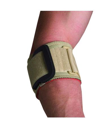 ThermaCare 80794 Thermoskin Tennis Elbow Strap with Pad Beige Medium