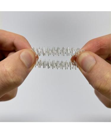 Buy ATC Handels Acupressure Finger Massage Rings - Gold & Silver Spring Steel for Relaxation - Ideal for Fingers & Toes - Buy Online on GoSupps.com