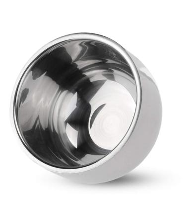 Razor shell made of stainless steel shaving soap bowl razor cup container for shaving soap for men razor accessories soap bubbles.