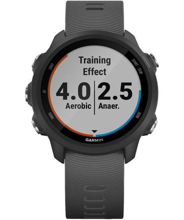 Garmin Forerunner 245 GPS Running Smartwatch - Slate Gray (Renewed) - Buy Online on GoSupps.com