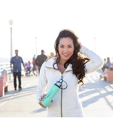Thinksport Insulated Sports Bottle - 17 oz Mint Green | BPA-Free & Eco-Friendly - Buy Online on GoSupps.com