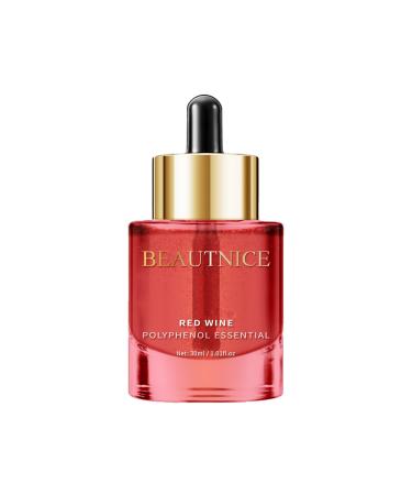 Beautnice Red Wine Polyphenol Essential Facial Serum Anti-Aging Skin Care French Oak-Aged Extract 30ml/1.01fl.oz