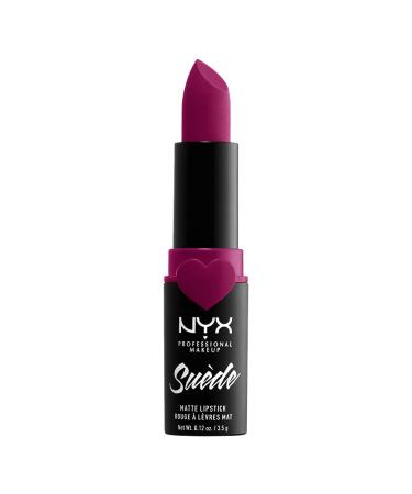 NYX Professional Makeup Lipstick - Suede Matte Lipstick Super -Fared & Powdery Lipstick Intensive Matt Finish 3.5 g Sweet Tooth 11 Sweet Tooth 11 3.5 G (1 Pack)