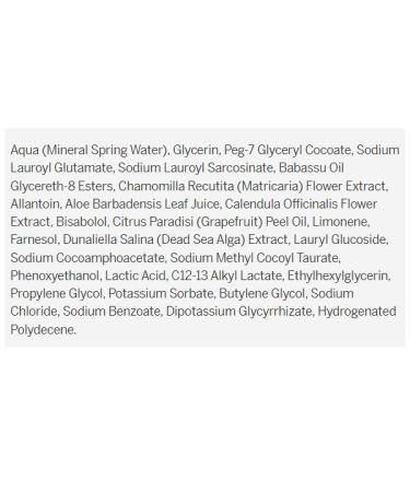 AHAVA Clineral Topic Body Skincare Cleansing Foam 6.8 Fl Oz - Gentle Cleanser for Sensitive Skin - Buy Online on GoSupps.com