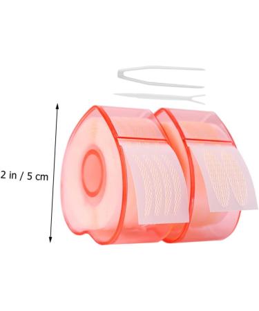 FRCOLOR 6 Rolls Double Eyelid Sticker Bood Tape Double Sided Eyelid Tape Makeup Adhesive Eye Lift Strips Instant Eyelid Lift Sticker Lace Eyelid Tape Lifter Double Eyelid Tape Heart-shaped - Buy Online on GoSupps.com