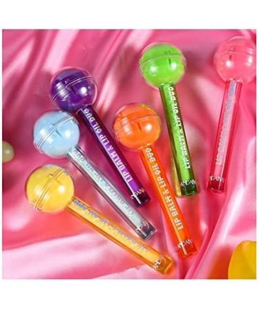 6 Pack Lollipop Color Changing Lipstick Long Lasting Nutritious Plumping Lip Balm Clear Moisturizing Exfoliating Nourishing Lip Scrub Germ Oil Lip Moisturizer - Buy Online on GoSupps.com