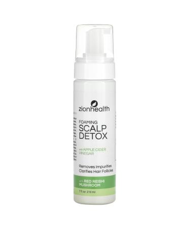 Adama Minerals Foaming Scalp Detox - Apple Cider Vinegar Zion Health 7 fl oz Liquid