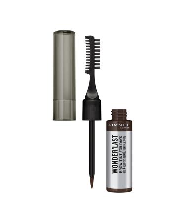 Rimmel Wonder Last Brows For Day 004 Dark Brown | Long-Lasting Eyebrow Gel for Perfectly Defined Brows - Shop Internationally - Buy Online on GoSupps.com