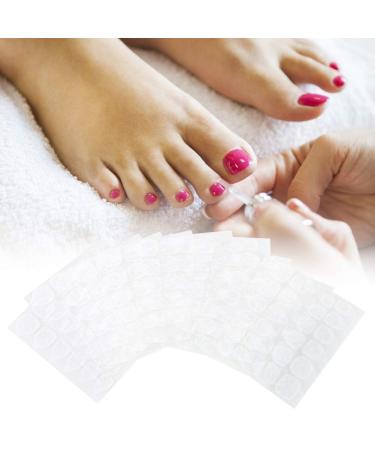 Nail Sticker Manic Sticker Sheets Transparent Double-Sided Adhesive Tapes Toenail Toe Nail Sticker for Fake Faux Nails 10sheets