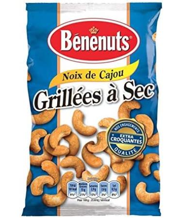 BENENUTS - Dry Roasted Cashew Nuts 90G - Pack of 4 - Free Shipping - Buy Online on GoSupps.com
