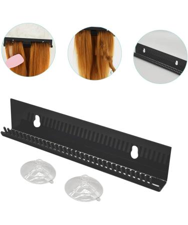 Angoily Wig Display Stand Extension Hair Clips Suction Cup Display Holder Display Holder for Hair Extension Clothes Rack Extension Holder for Styling Wig Stand Resin To Weave Coat Hanger - Buy Online on GoSupps.com