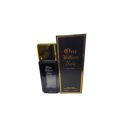 One Billion Noir One million Mens Cologne Eau De Toilette - Spray - Cologne For Men 3.4 Ounce