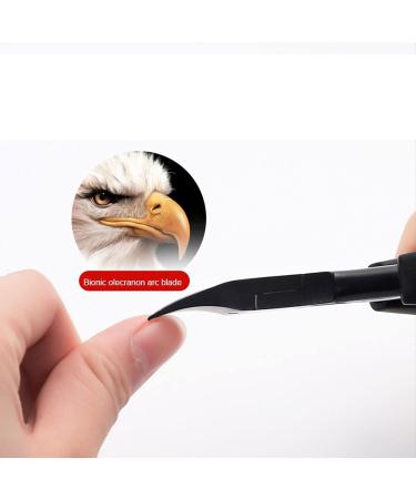 SVAASA Nail Clippers Professional Heavy Duty Thick Toe Nail Clippers Beauty Pedicure Cuticle Nipper Nail Groove Clamp Bent Nose Plier Nail Tools - Buy Online on GoSupps.com