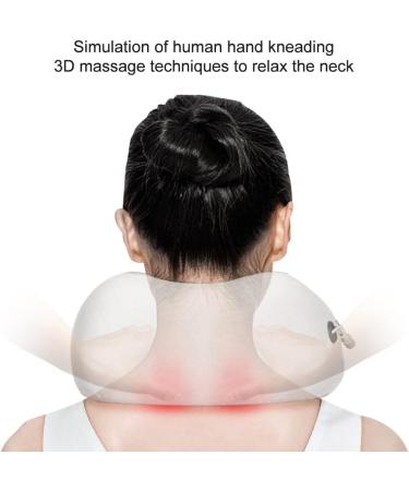 Ikasus 3D Electric Neck Massage Pillow | Pain Relief U-Shaped Device for Car & Office | Relaxation with Rotating Massage Heads (Gray Brown TP-0117c) - Buy Online on GoSupps.com