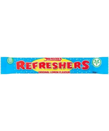 Chew Bars Bundle With Swizzels Refreshers Original Lemon Flavour 18g x3 Swizzels Refreshers Strawberry Flavour 18g x3 & Swizzels Refreshers Cherry Cola Flavour 18g x3 (9 Pack) - Buy Online on GoSupps.com